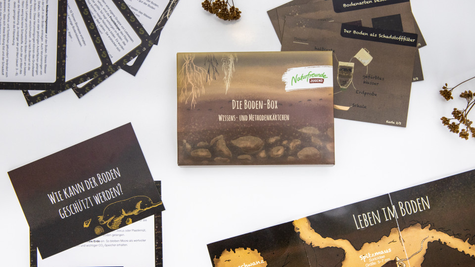 © Naturfreundejugend Österreich Naturfreundejugend Boden-Box als Kartenset mit Poster